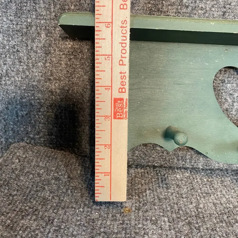 Vintage Wood Small Heart Shelf 15